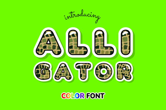 Alligator Font: A Creative Edge for Your Next Project