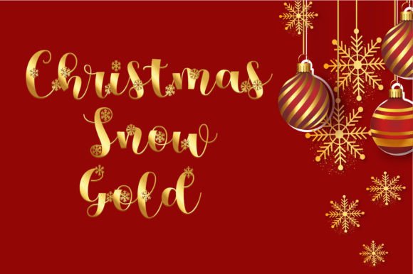 Christmas Snow Gold: A Designer's Guide to Festive Elegance