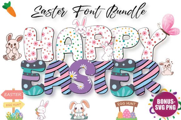 Fancy Easter Bundle: Five Creative Styles for Spring Projects