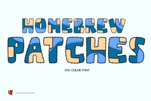 Homebrew Patch: The Playful Display Color Font for Your Creative Projects