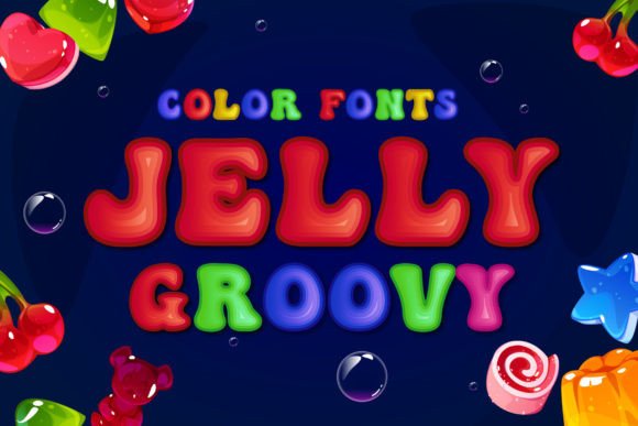 Jelly Groovy: A Playful Color Font for Creative Projects