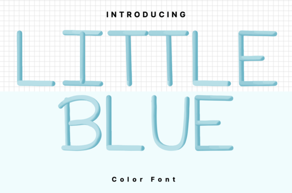 Little Blue: A Creative Font for Bold Designs