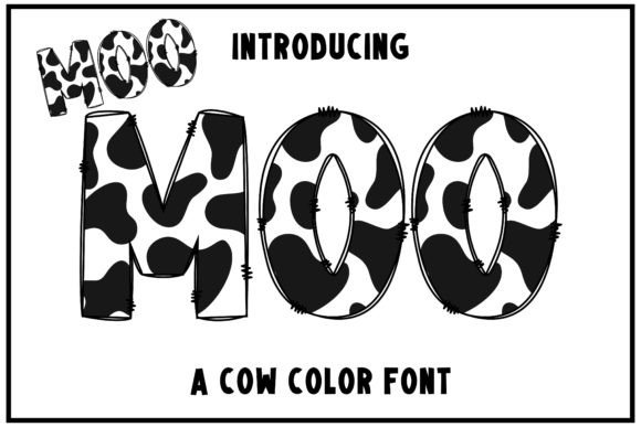 Moo Moo: Crafting a Memorable Brand with a Playful Typeface