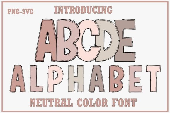 Neutral Alphabet: Injecting Vibrant Energy into Your Visuals