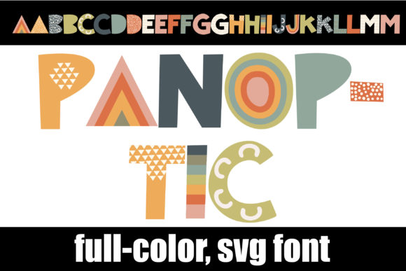 Panoptic: The Playful Color Font for Vibrant Design