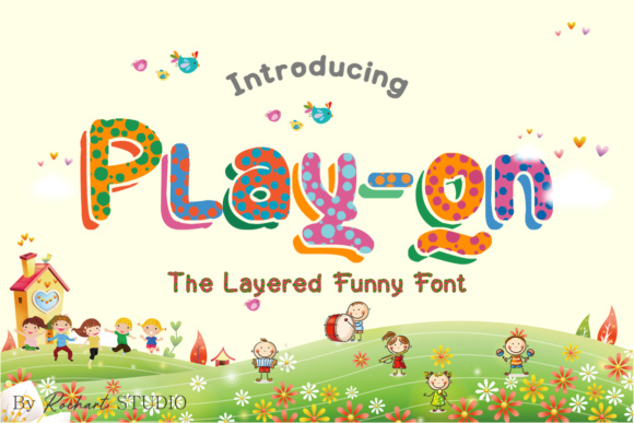Play On: The Bouncy, Bold Typeface for Your Summer Vibe
