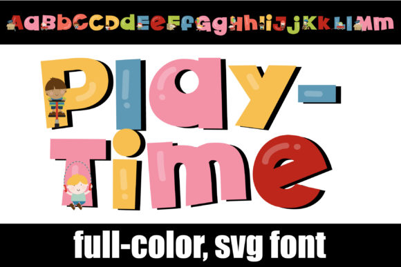 Playtime Font: A Colorful Typeface for Creative Projects