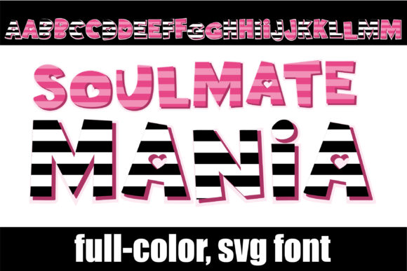 Soulmate-mania: The Bold Pink Slab Serif for Branding