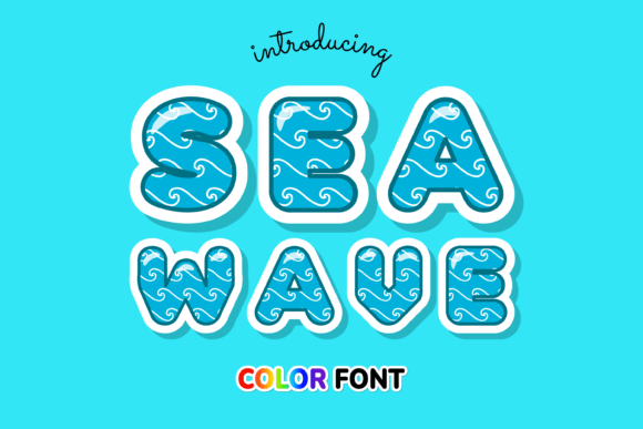 The Fresh Aesthetic of Sea Wave: A Creative Font Guide