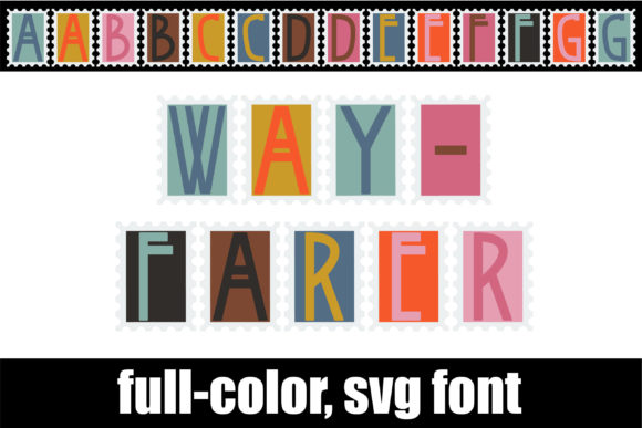Wayfarer: A Color Font for Bold, Modern Branding