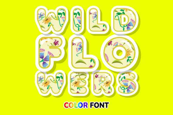 Wild Flowers: A Fresh Approach to Botanical Typography